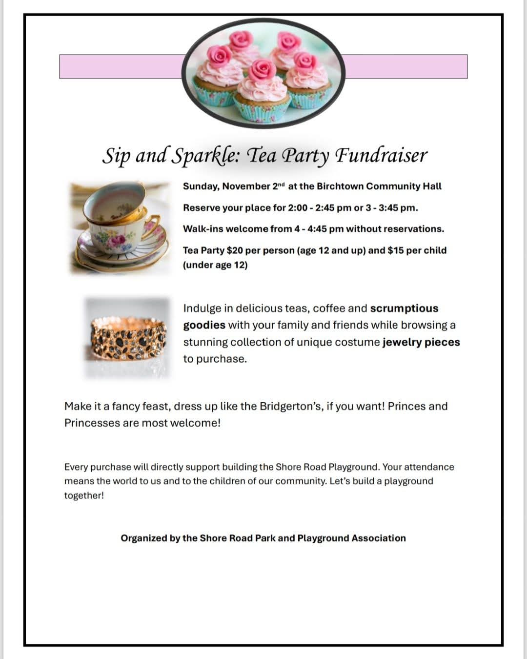 Sip and Sparkle Tea Party