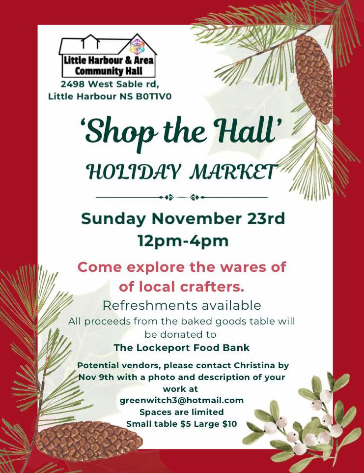 Shop the Hall – Holiday Market