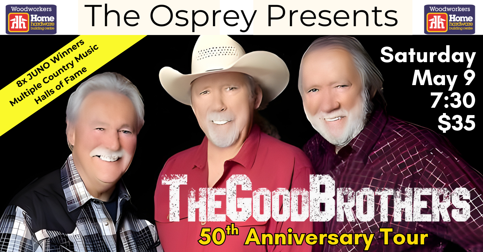 THE GOOD BROTHERS – 50th Anniversary Tour!