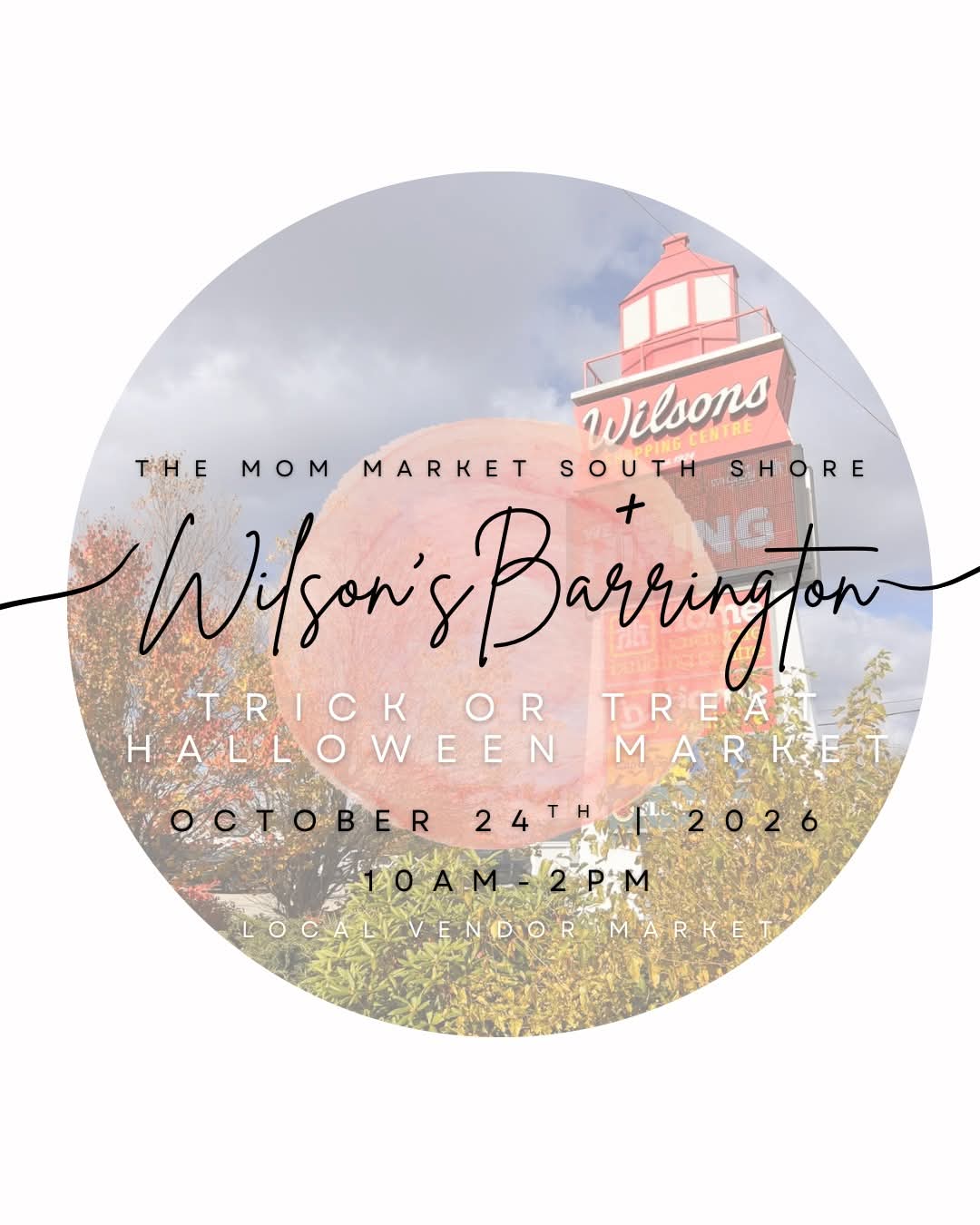 The Mom Market South Shore and Wilson’s Barrington Trick or Treat Halloween Market