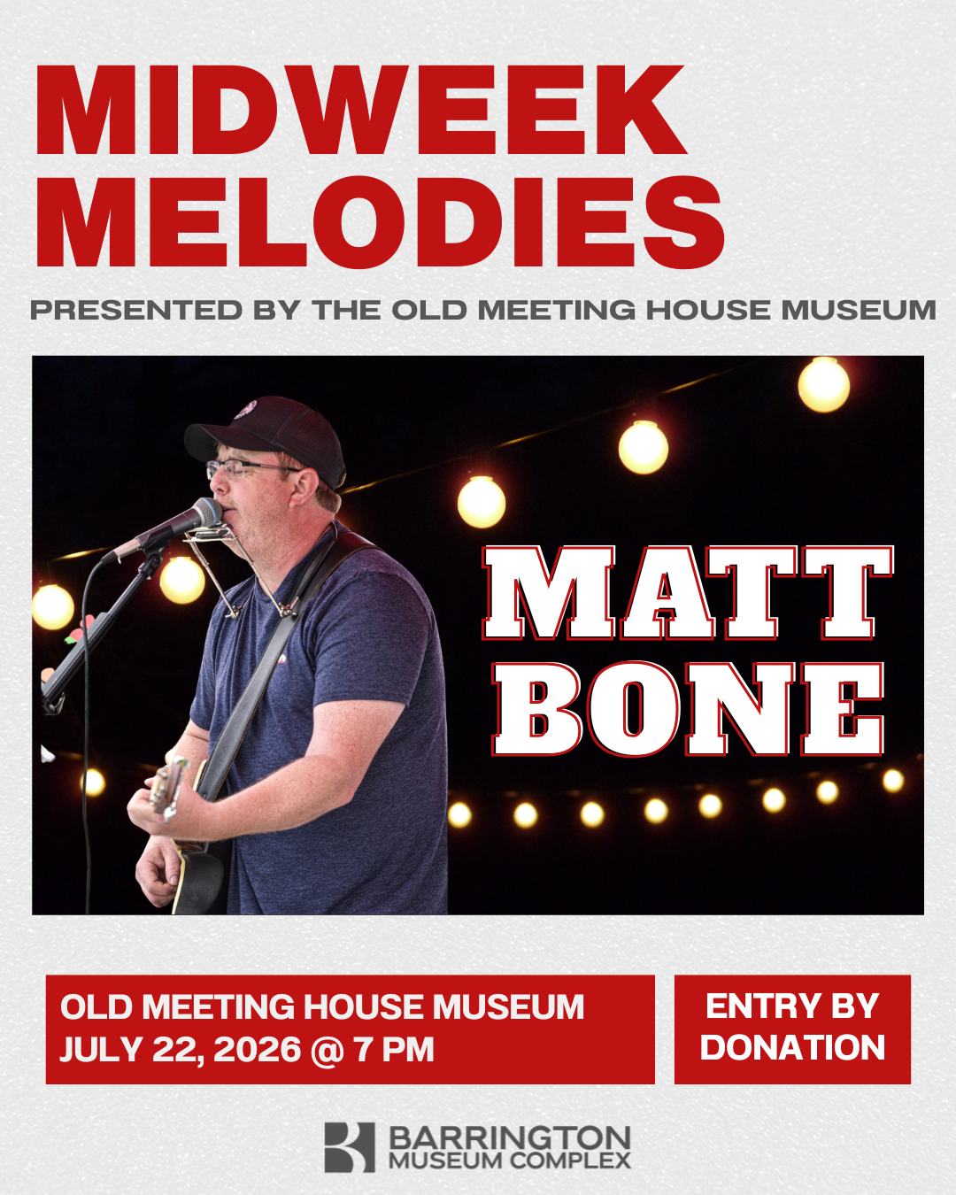 Midweek Melodies: Matt Bone