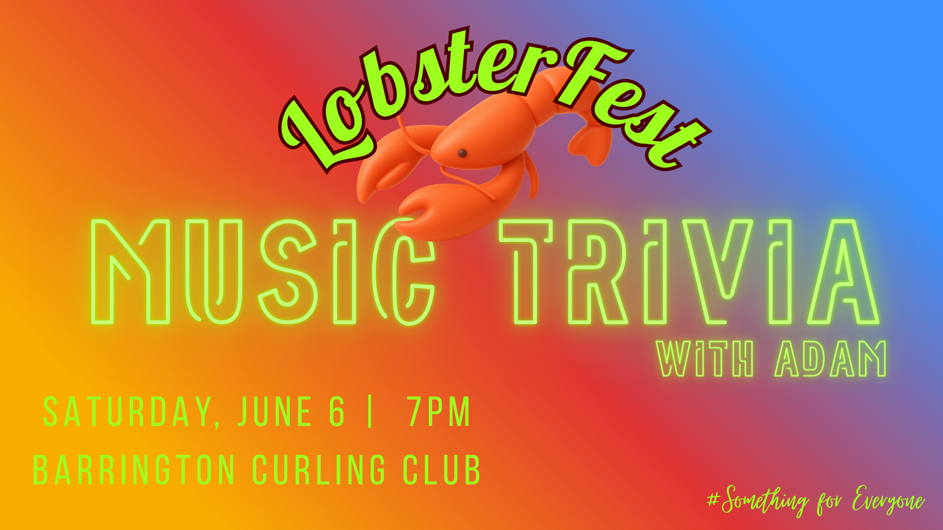 LobstreFest Music Trivia with Adam
