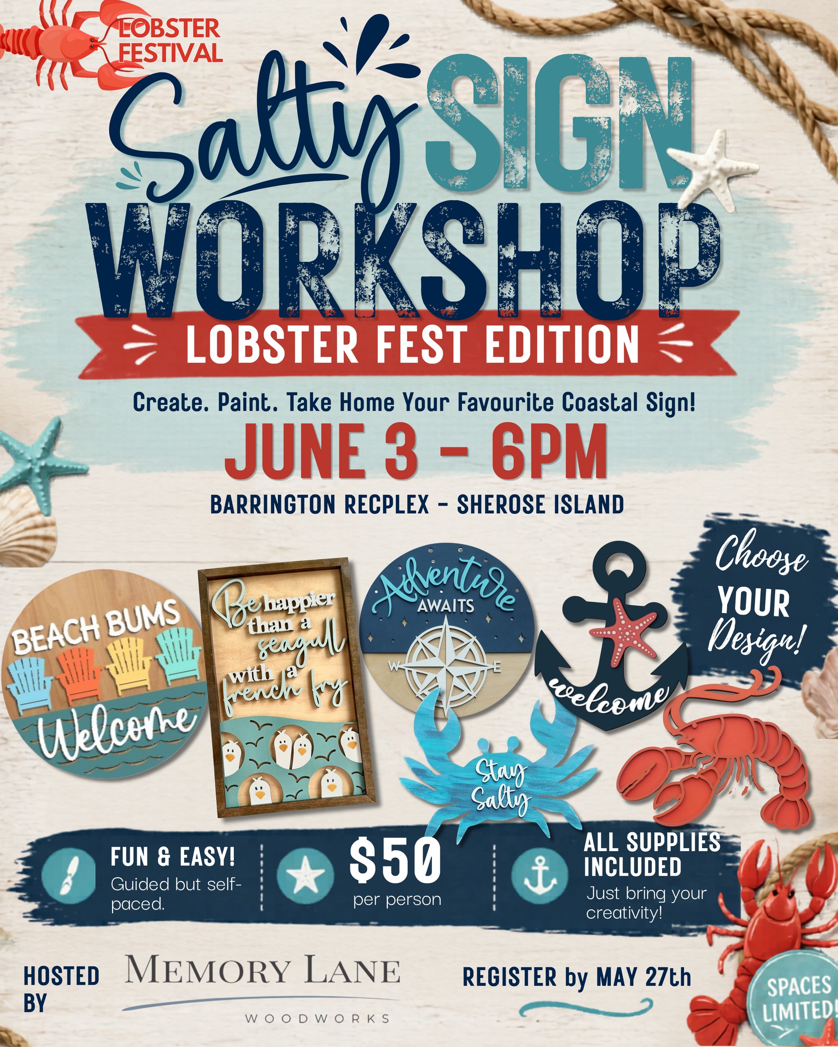 Salty Sign Workshop