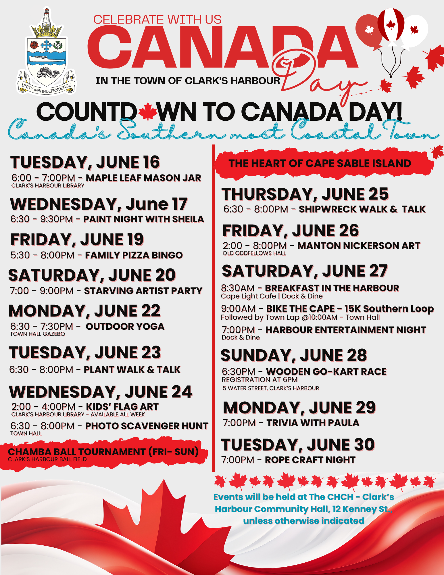 Countdown to Canada Day