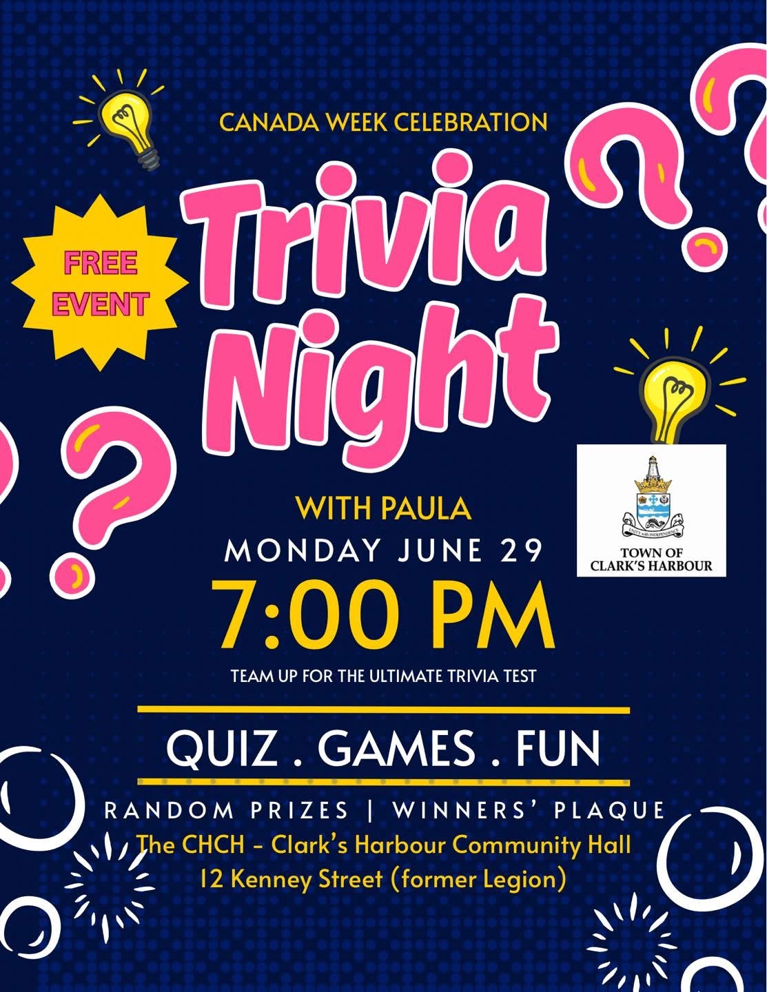 Trivia Night with Paula