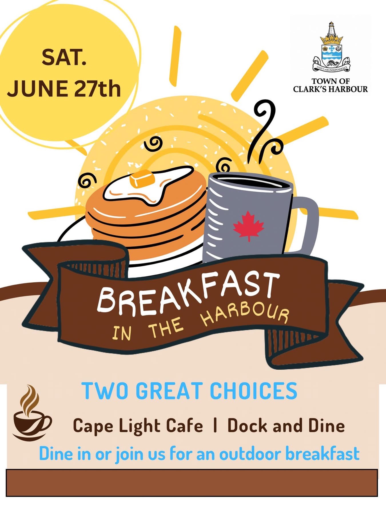 Breakfast in the Harbour
