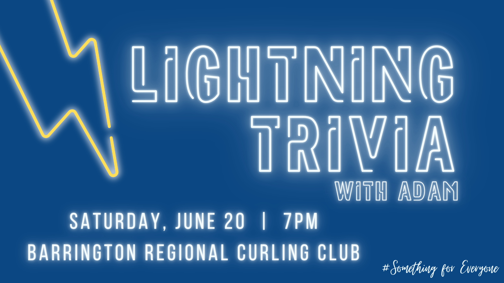 Lightning Trivia with Adam