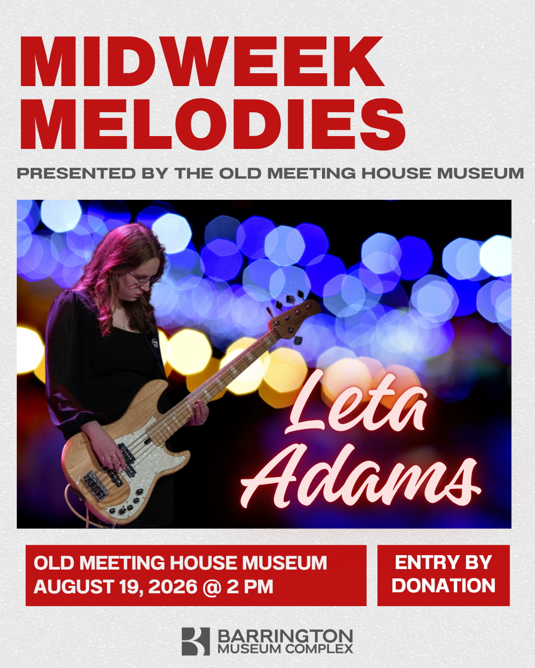 Midweek Melodies: Leta Adams