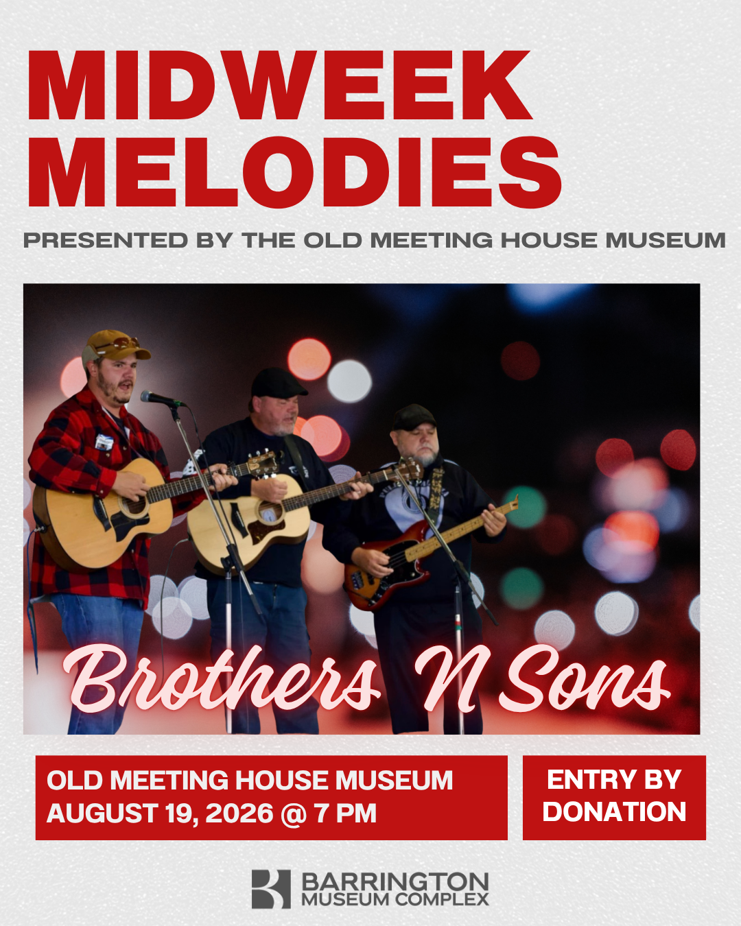 Midweek Melodies: Brothers N Sons