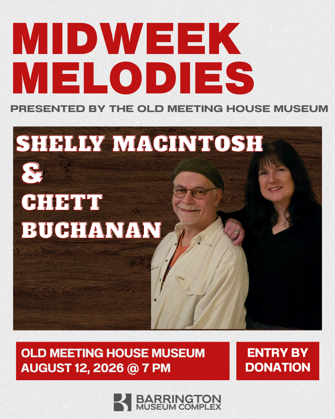 Midweek Melodies: Shelly MacIntosh and Chett Buchanan