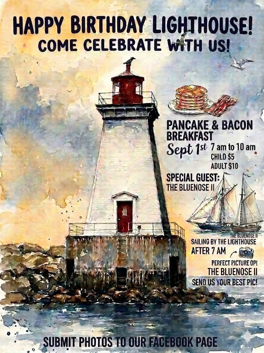 Sandy Point Lighthouse Birthday Breakfast