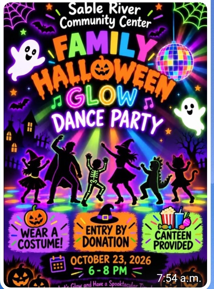 Family Hallowe’en Glow Dance Party