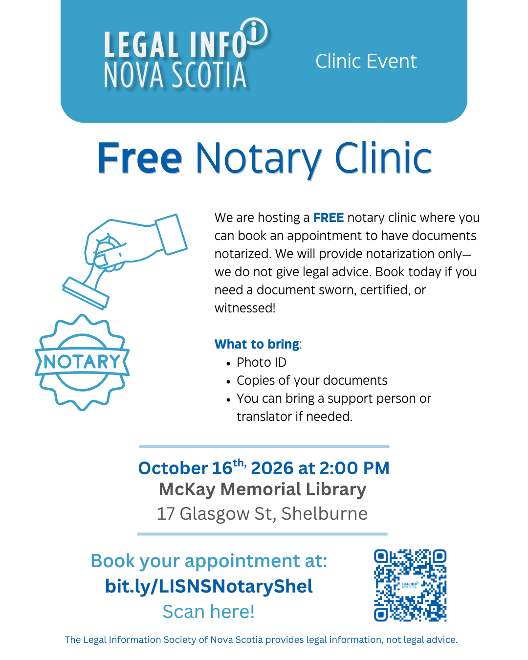 Free Notary Clinic
